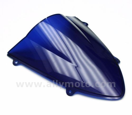 Blue ABS Windshield Windscreen For Kawasaki Ninja ZX 250R EX250 2008-2012-2